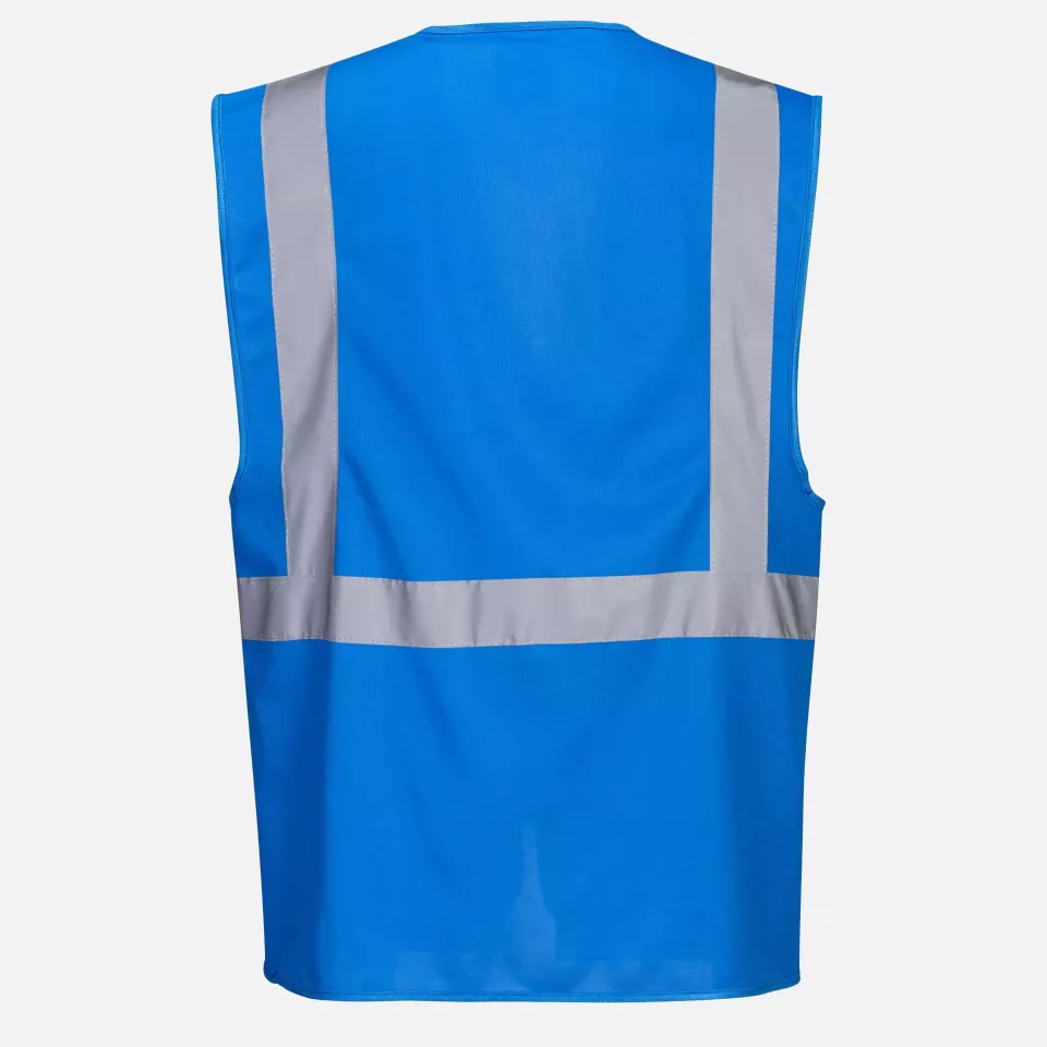 Portwest F476RBR, Iona Executive Vest, Royal Blue, image 2, gallery thumbnail
