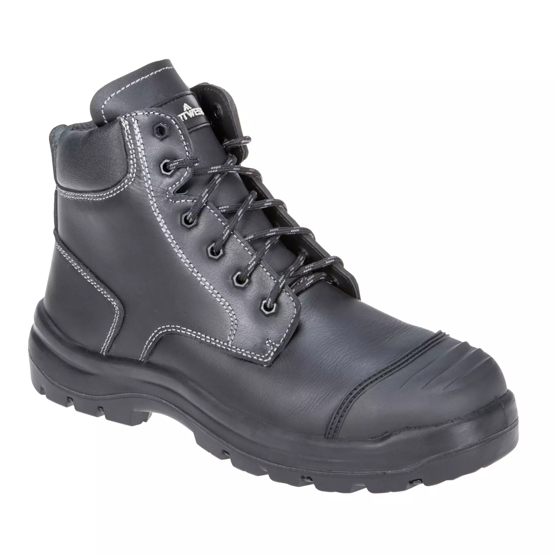Portwest FD10BKR, Clyde Safety Boot S3 HRO CI HI, Black, image 1