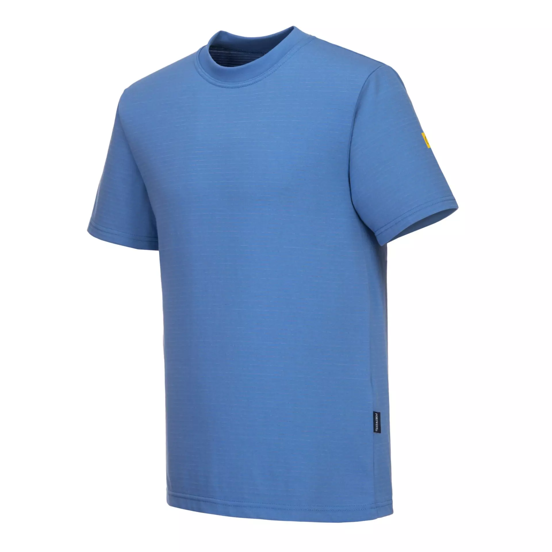 Portwest AS20HBR, Anti-Static ESD T-Shirt S/S, Hamilton Blue, image 4