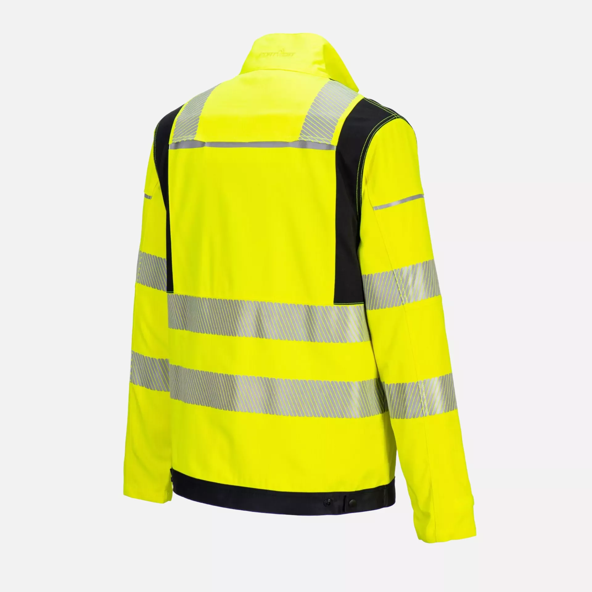 Portwest FR714YBR, PW3 FR Modaflame Hi-Vis Work Jacket, Yellow/Black, image 4