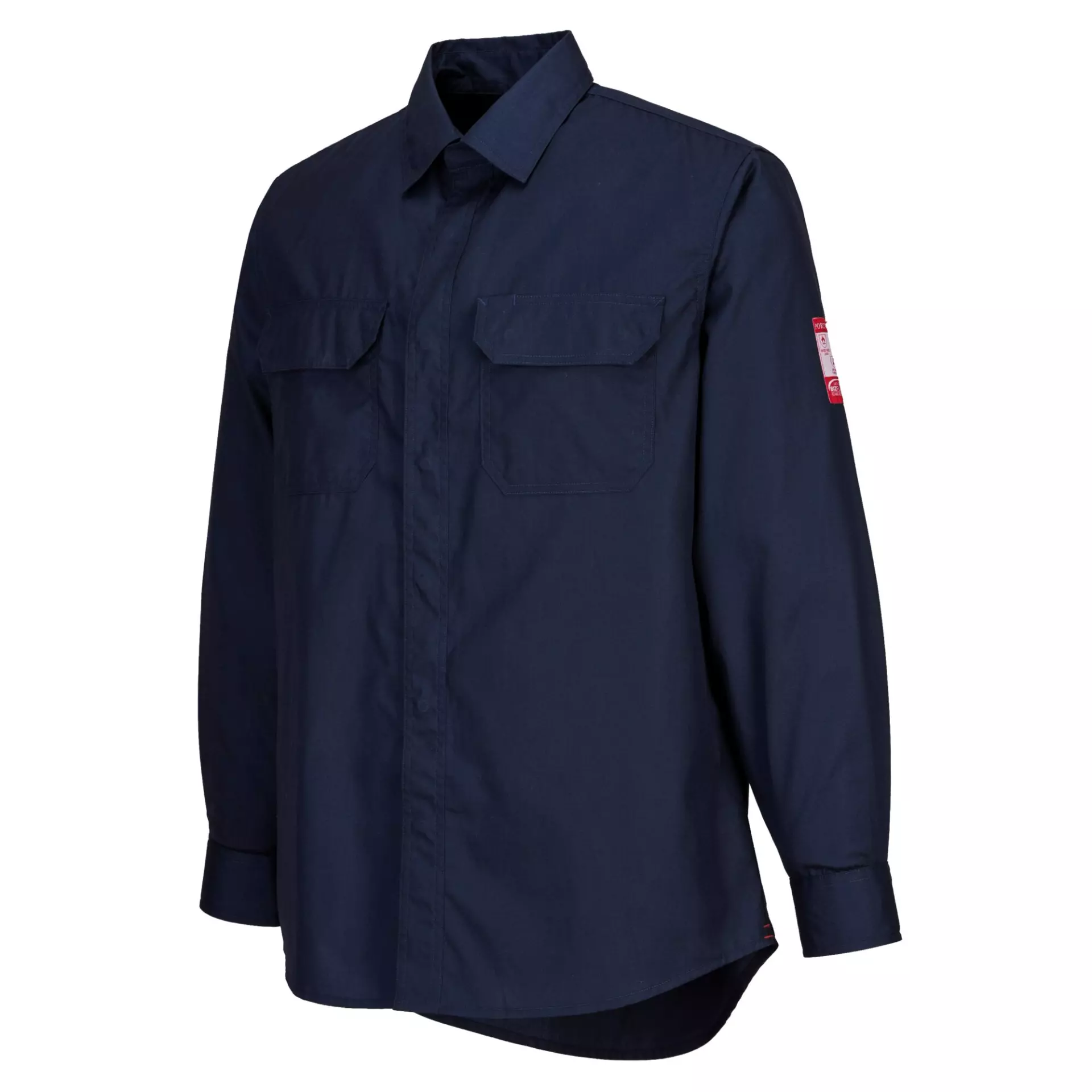 Portwest FR69NAR, Bizflame Work FR Shirt, Navy, image 4