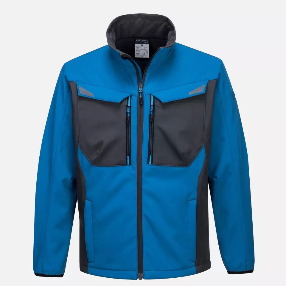 Portwest T750PBR, WX3 Softshell (3L), Persian Blue, image 1, gallery thumbnail