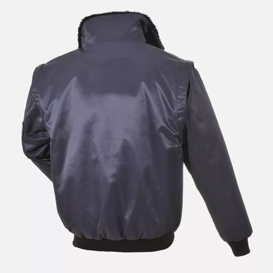 Portwest PJ10NAR, Pilot Jacket, Navy, image 2, gallery thumbnail