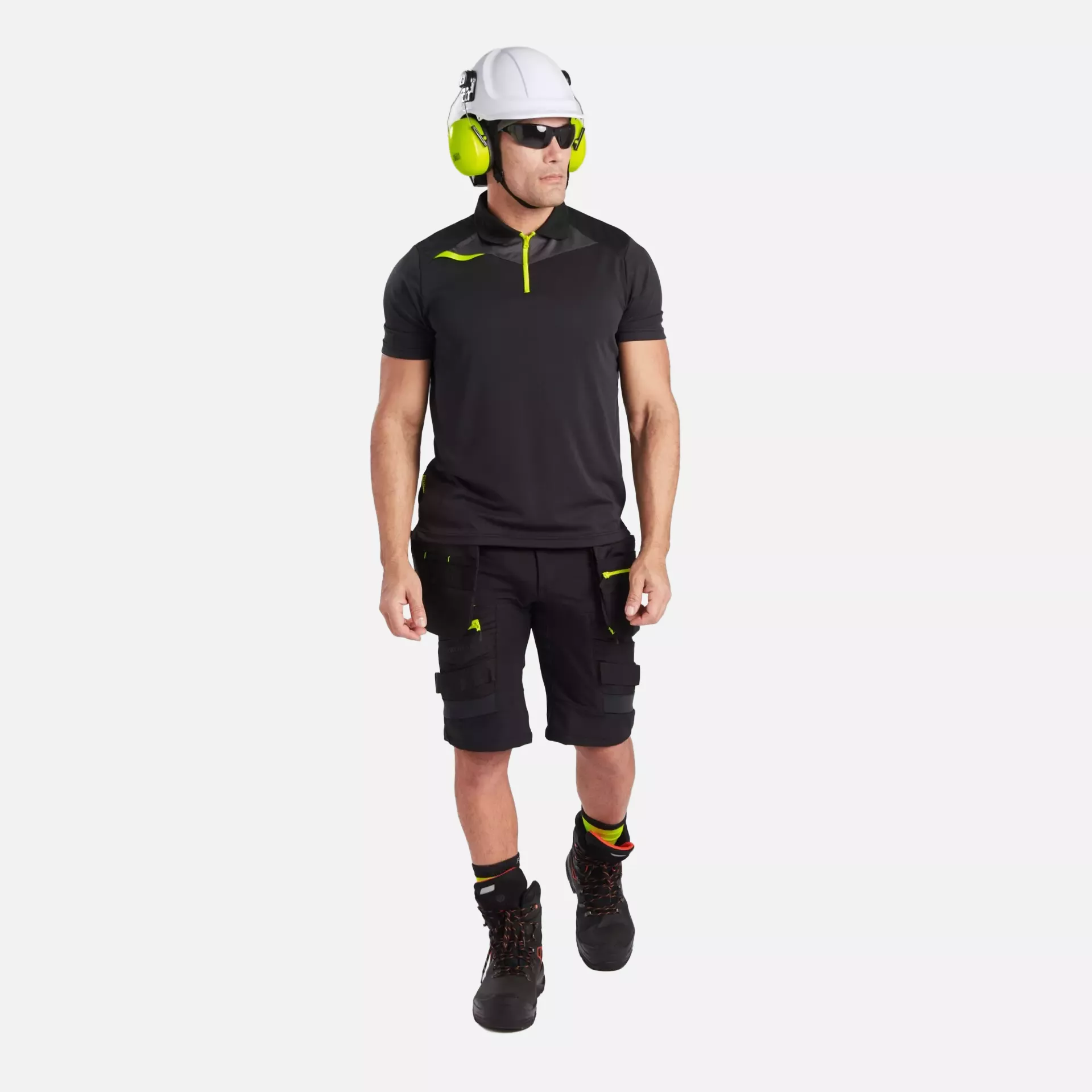 Portwest DX410BKR, DX4 Kurzarm-Poloshirt, Schwarz, image 3