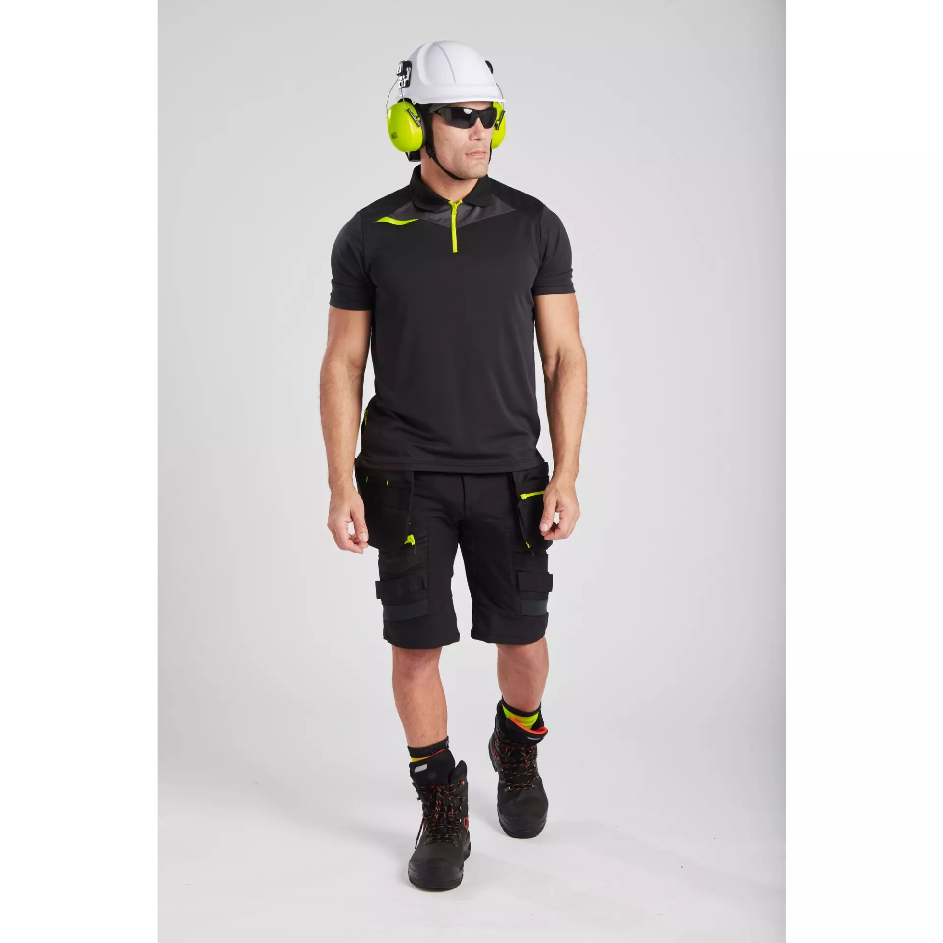 Portwest DX410BKR, DX4 Polo Shirt S/S, Black, image 3