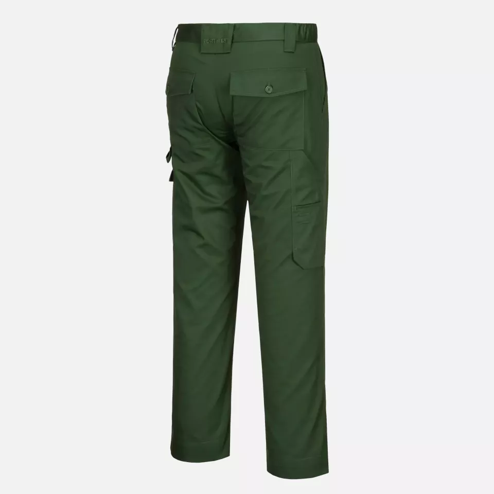 Portwest CD884FGR, Super Work Trousers, Forest Green, image 3, gallery thumbnail