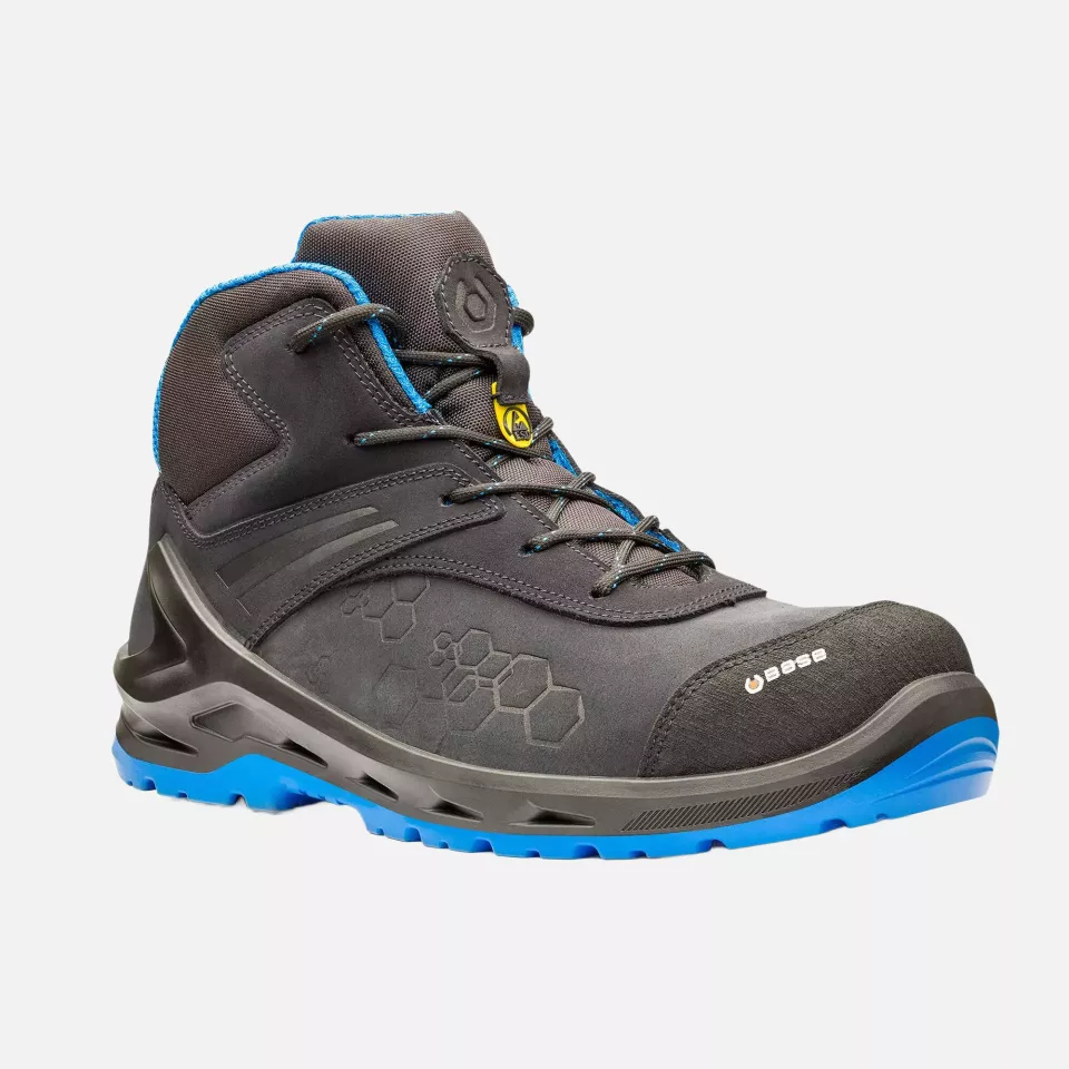 Portwest B1211BKB, I-Robox Top S3 CI ESD SRC, Schwarz/Blau, image 3, gallery thumbnail