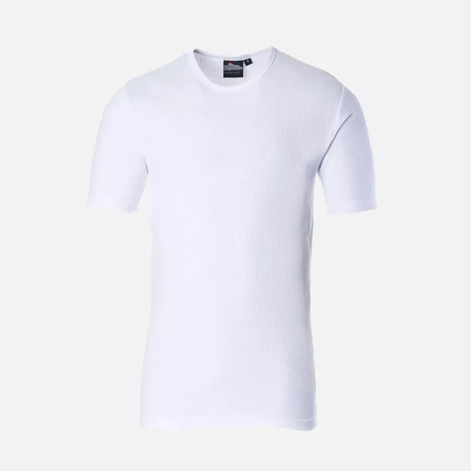 Portwest B120WHR, Thermo-T-Shirt Kurzarm, Weiß, image 1, gallery thumbnail