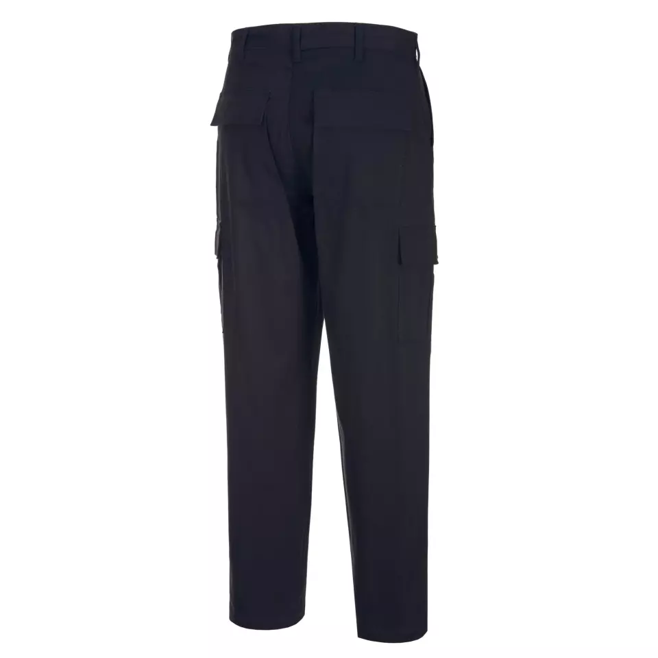 Portwest S233BKR, WX2 Eco Women's Stretch Cargo Trousers, Black, image 4, gallery thumbnail