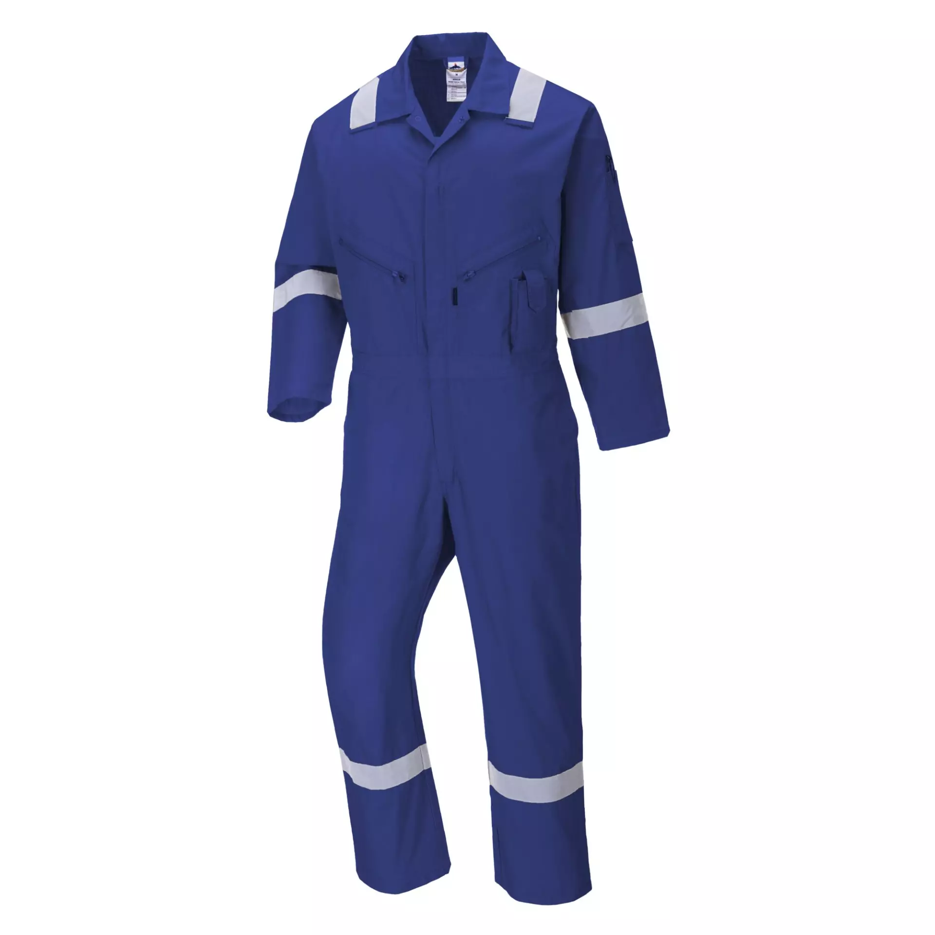 Portwest C814RBR, Iona Cotton Coverall, Royal Blue