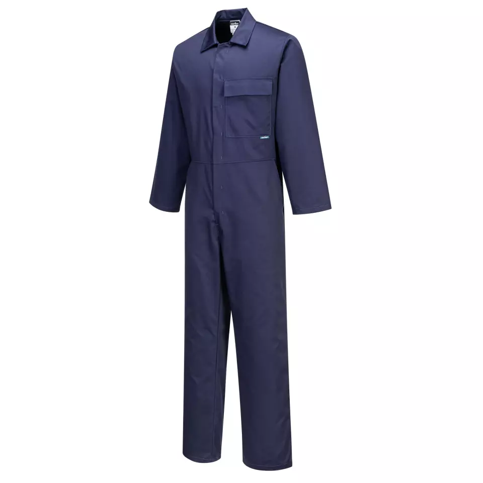 Portwest 2802NAR, Standard Coverall, Navy, image 3, gallery thumbnail