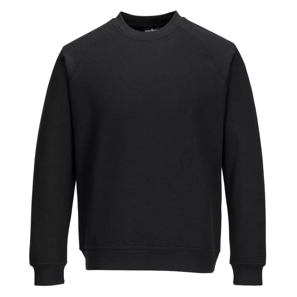 Portwest B330BKR, Women's Sweatshirt, Black, image 1, gallery thumbnail