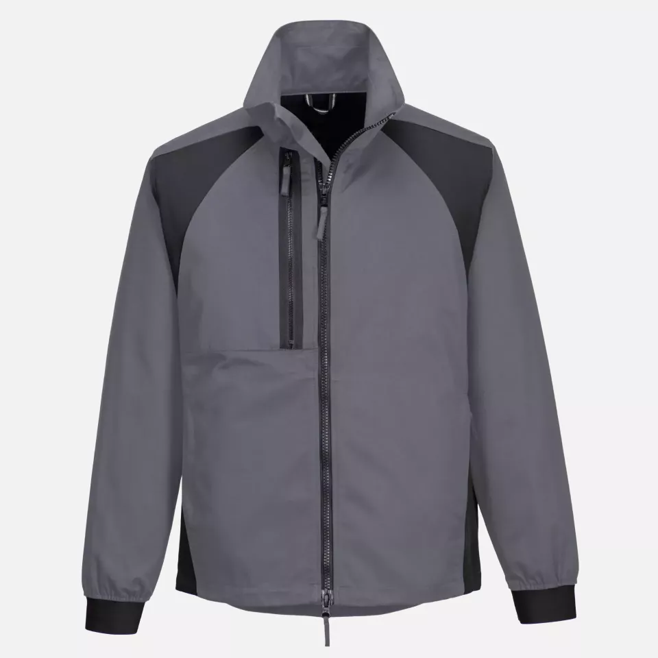 Portwest CD885MGR, WX2 Eco Stretch Work Jacket, Metal Grey, image 1, gallery thumbnail