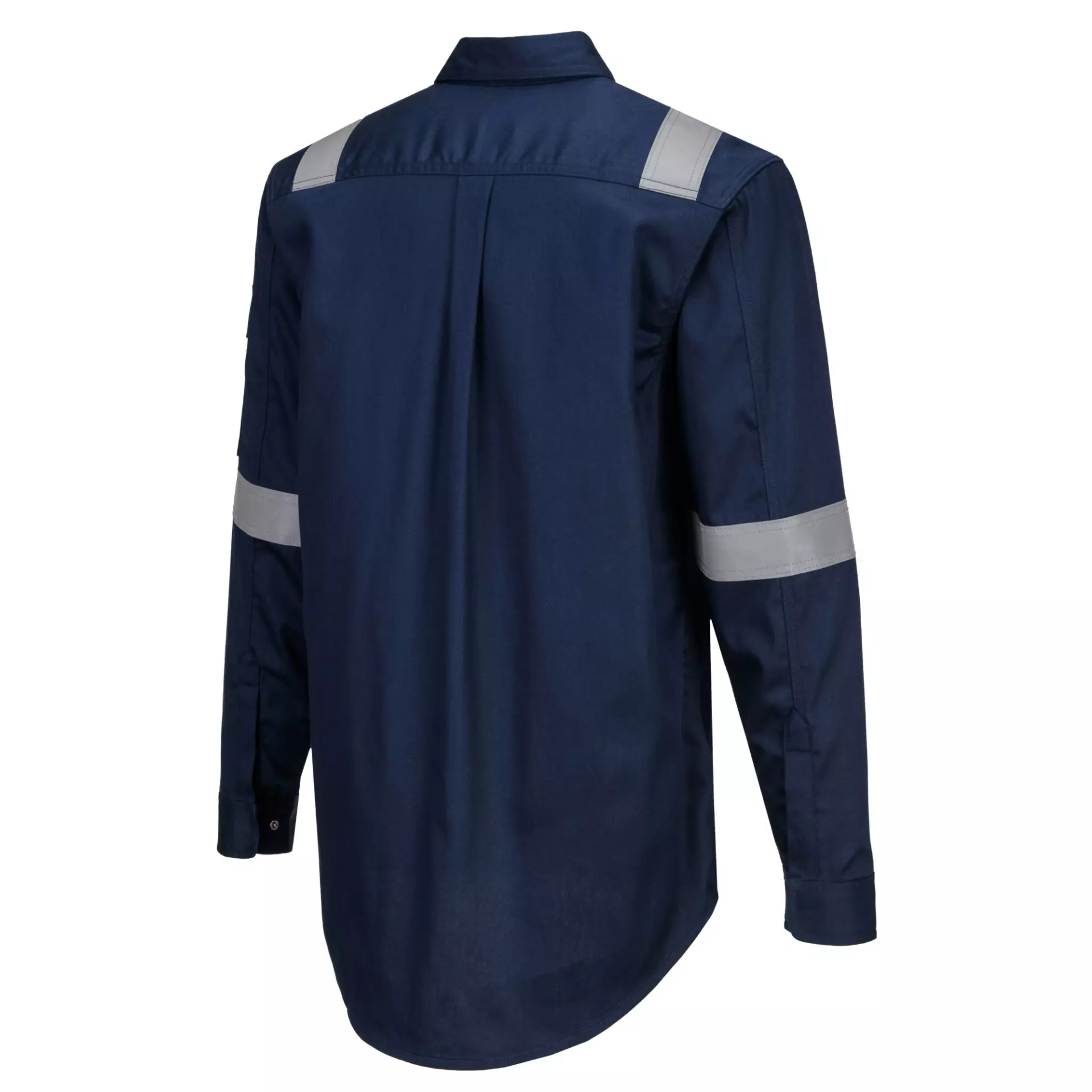 Portwest FR720NAR, Bizflame Work Lightweight Anti-Static FR Shirt, Navy, image 6