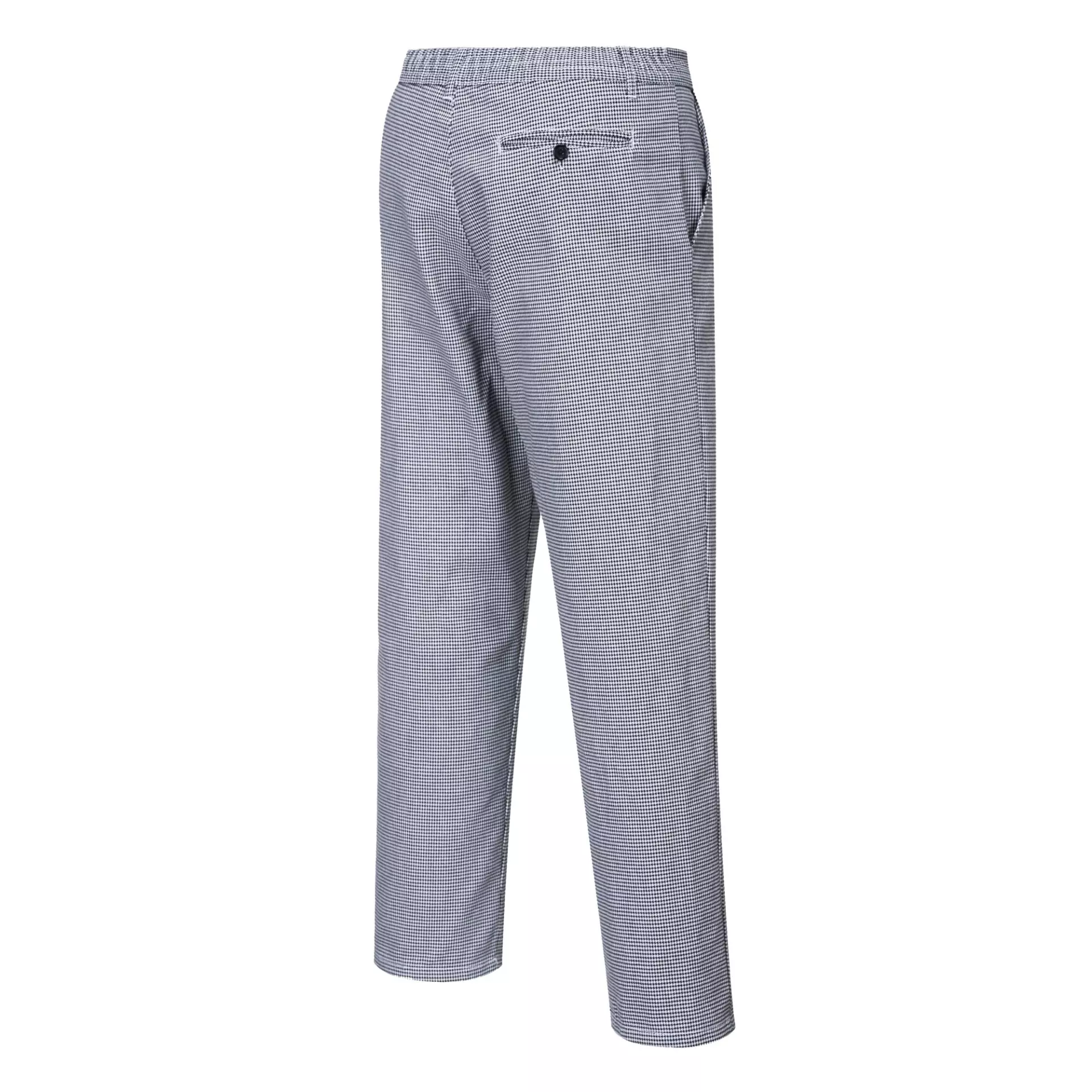 Portwest S068HTR, Harrow Chefs Trousers, Houndstooth, image 4