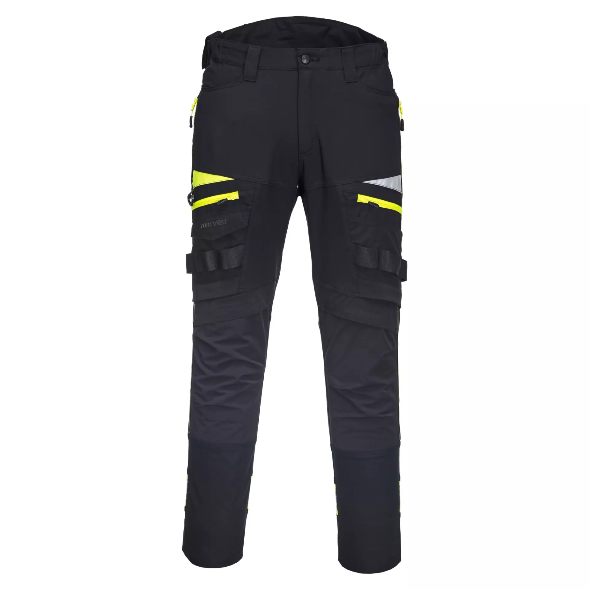 Portwest DX449BKR, DX4 Work Trousers, Black, image 1