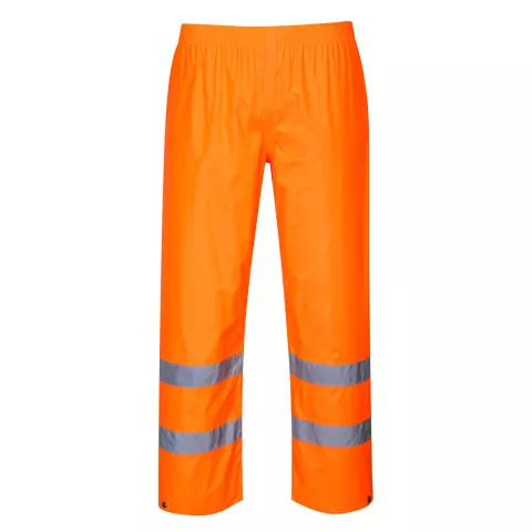 Portwest Hi-Vis Rain Trousers, Orange