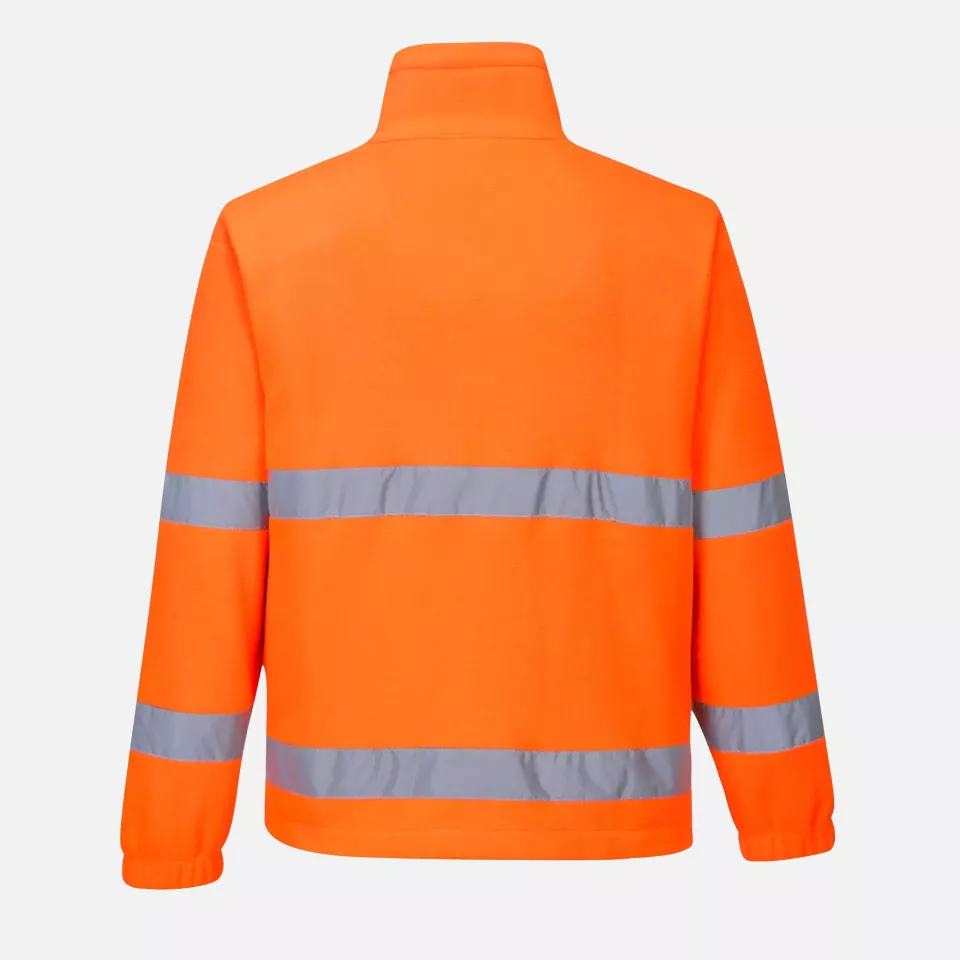 Portwest F250ORR, Essential Warnschutz-Fleecejacke, Orange, image 2, gallery thumbnail