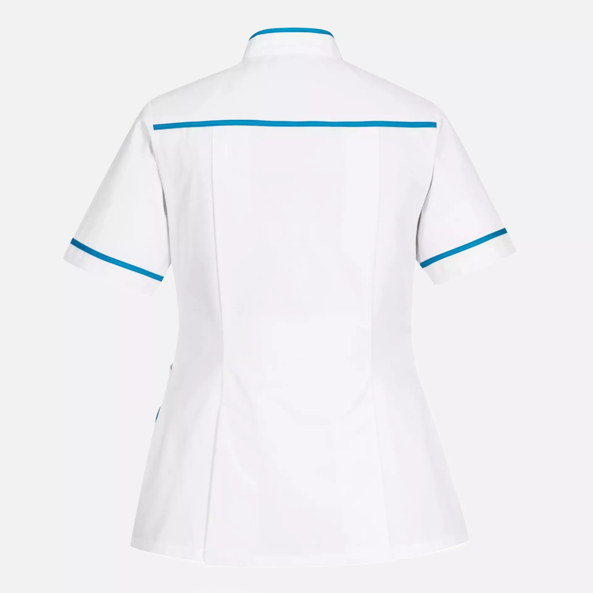 Portwest LW22WAR, Medical Maternity Tunic, White/Aqua, image 2