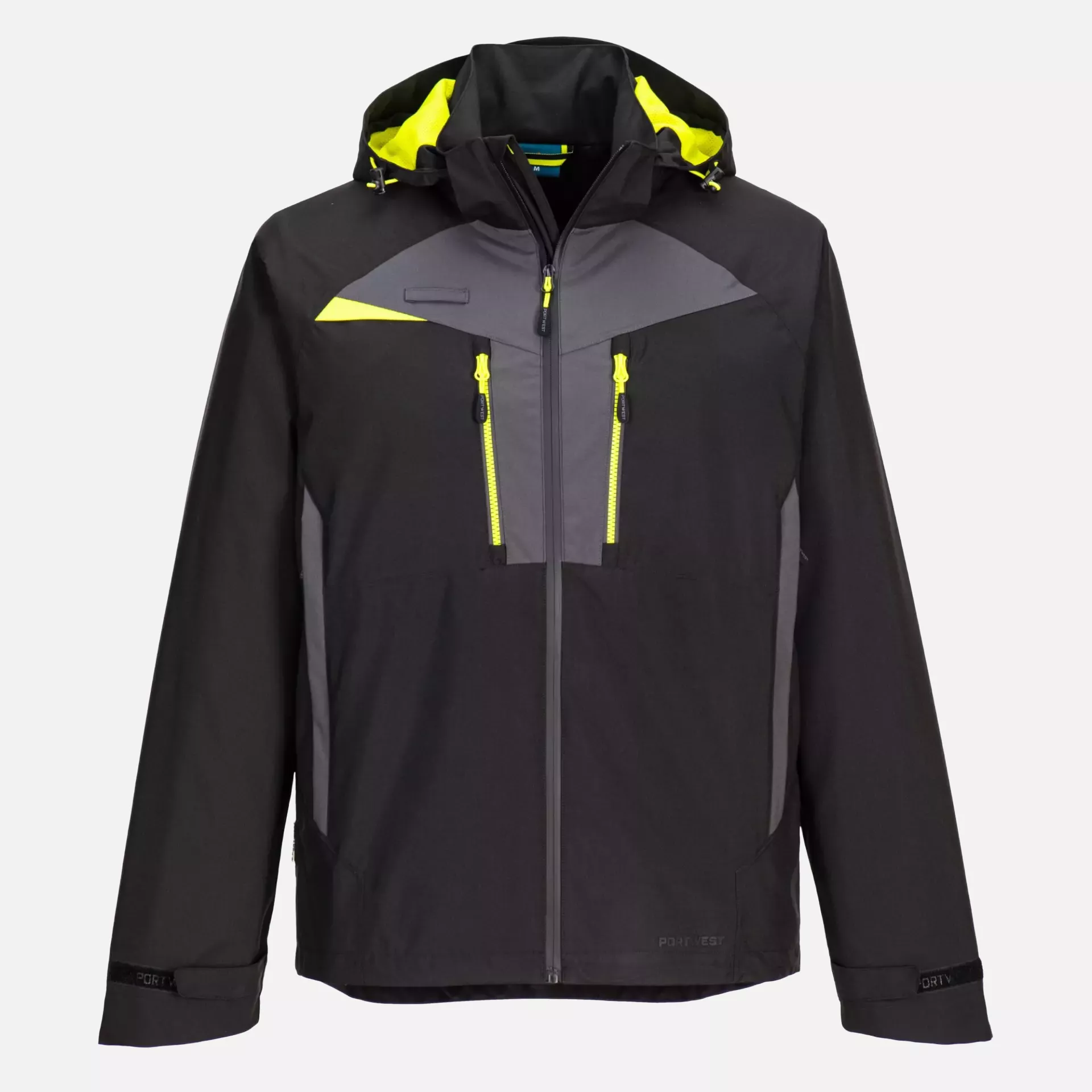 Portwest DX463BKR, DX4 Rain Jacket, Black, image 1