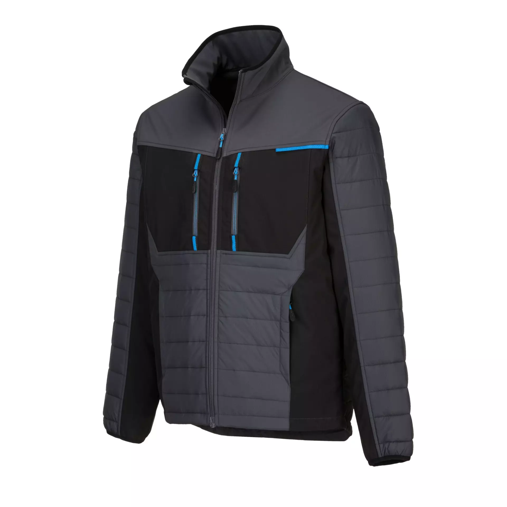 Portwest T752MGR, WX3 Hybrid Baffle Jacket, Metal Grey, image 4