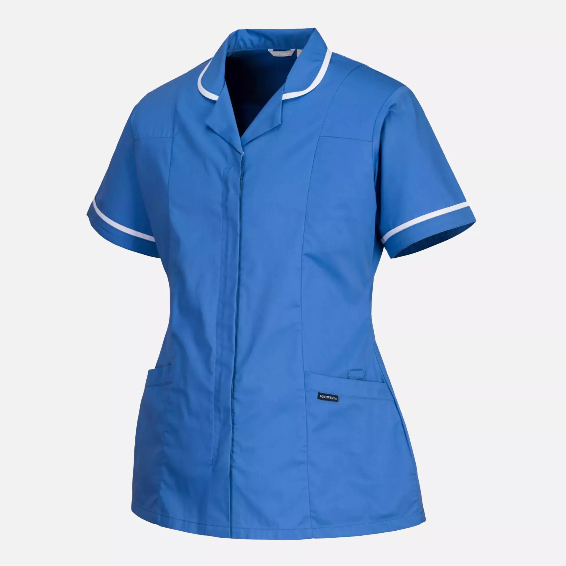 Portwest LW17HBR, Women's Stretch Tunic, Hamilton Blue, image 2