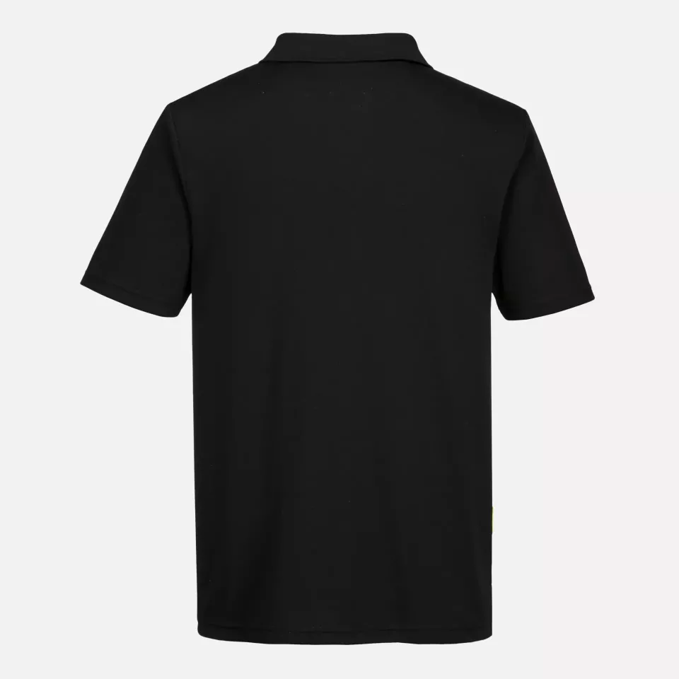 Portwest DX410BKR, DX4 Kurzarm-Poloshirt, Schwarz, image 2, gallery thumbnail