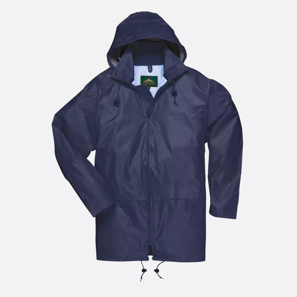 Portwest S440NAR, Classic Rain Jacket, Navy, image 7, gallery thumbnail