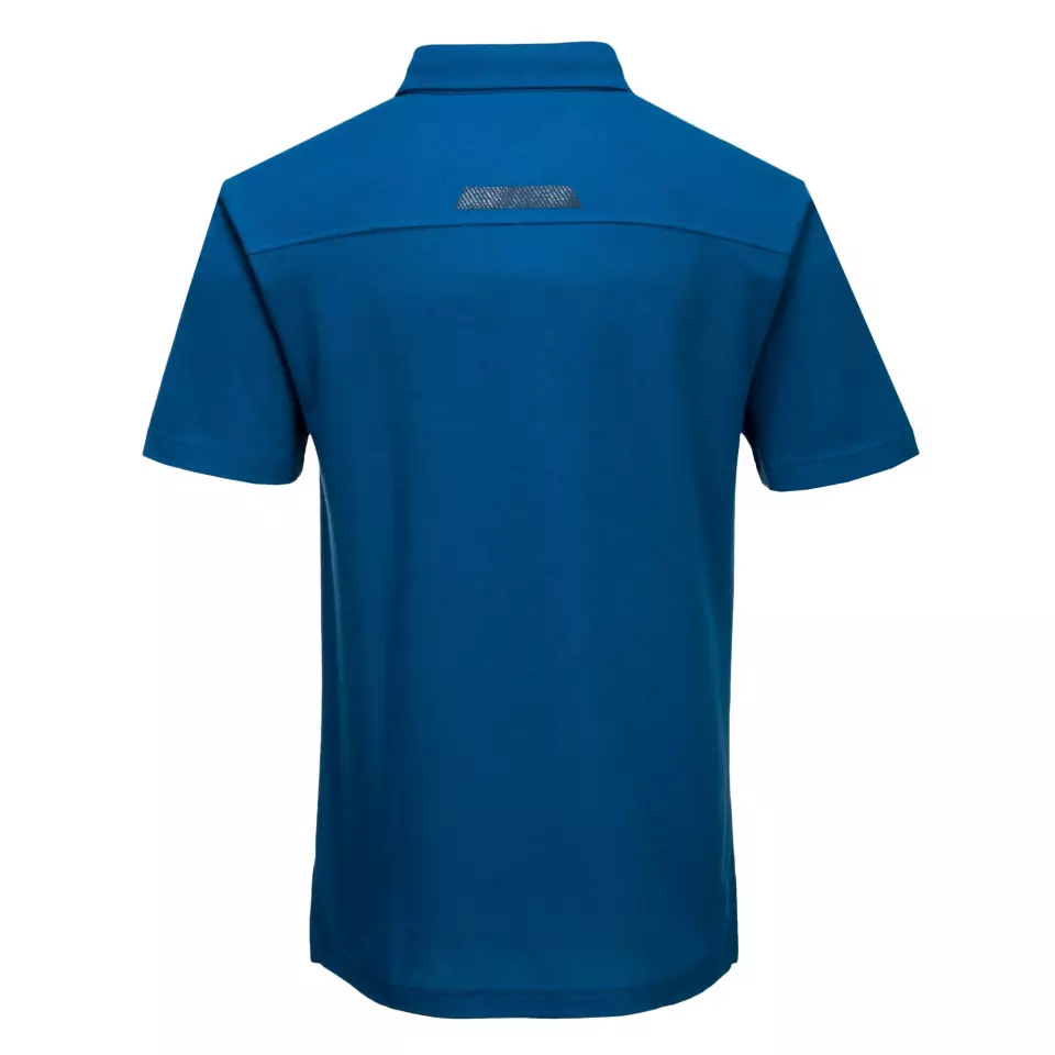 Portwest T720PBR, WX3 Polo Shirt, Persian Blue, image 1, gallery thumbnail