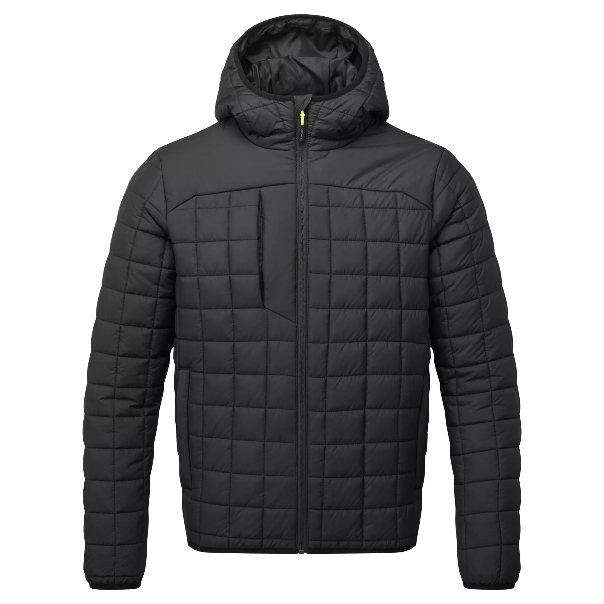 Portwest PW329BKR, PW3 Square Baffle Jacket, Black, image 1