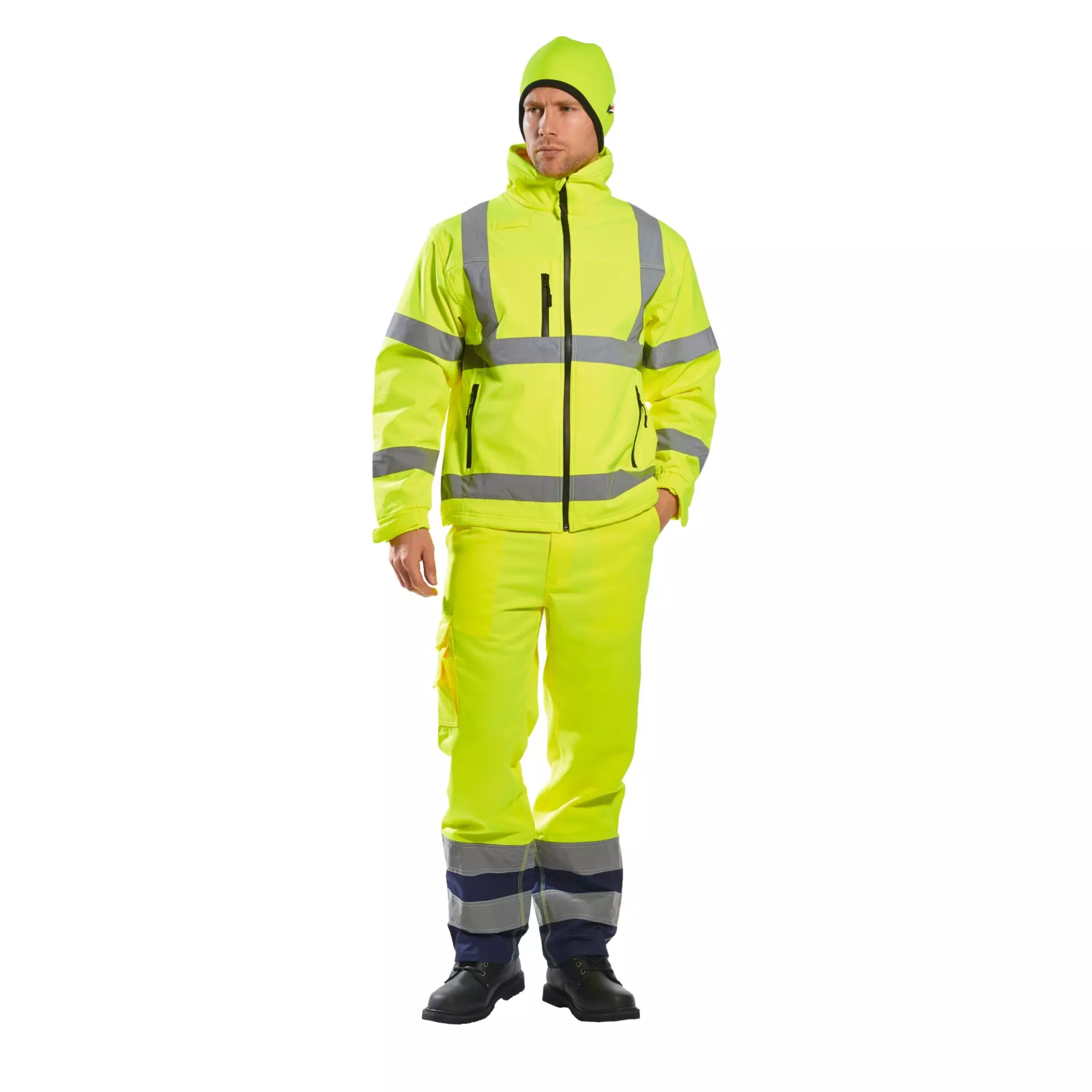 Portwest HA14, Reversible Hi-Vis Beanie Hat, image 7