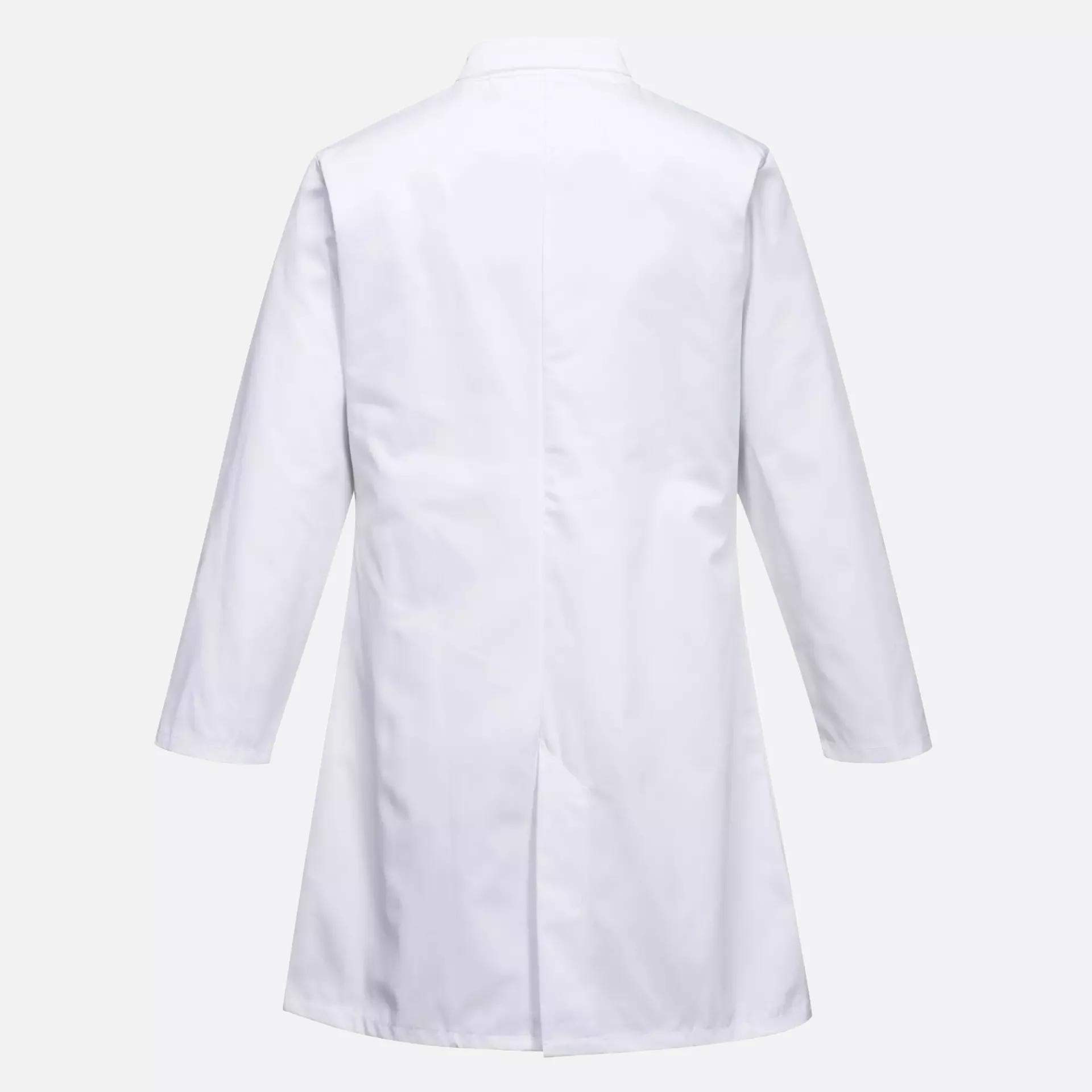 Portwest 2202WHR, Food Industry Men's 1 Pocket Coat, White, image 2