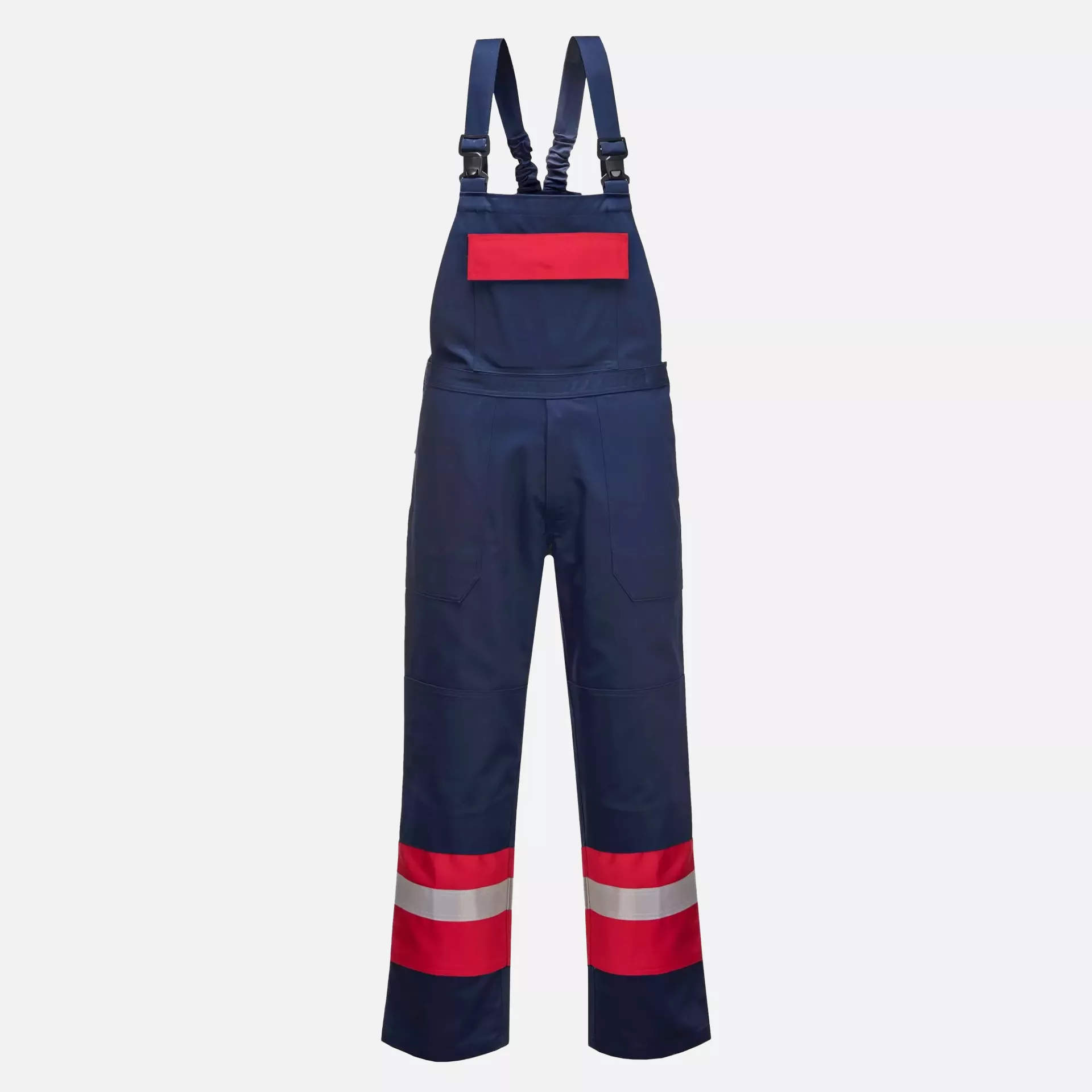 Portwest FR57NAR, Bizflame Work FR Latzhose, Marine, image 1