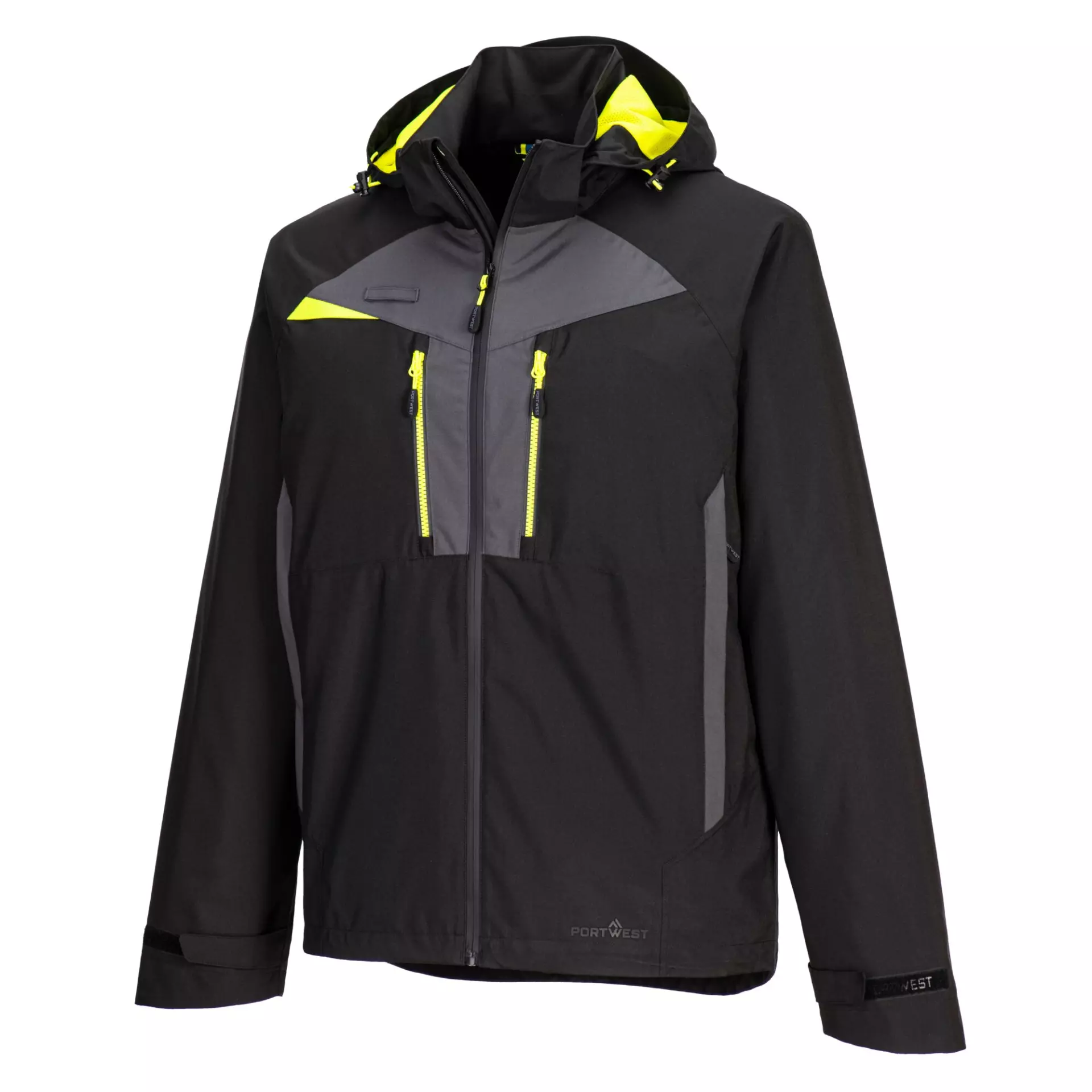 Portwest DX463BKR, DX4 Rain Jacket, Black, image 6