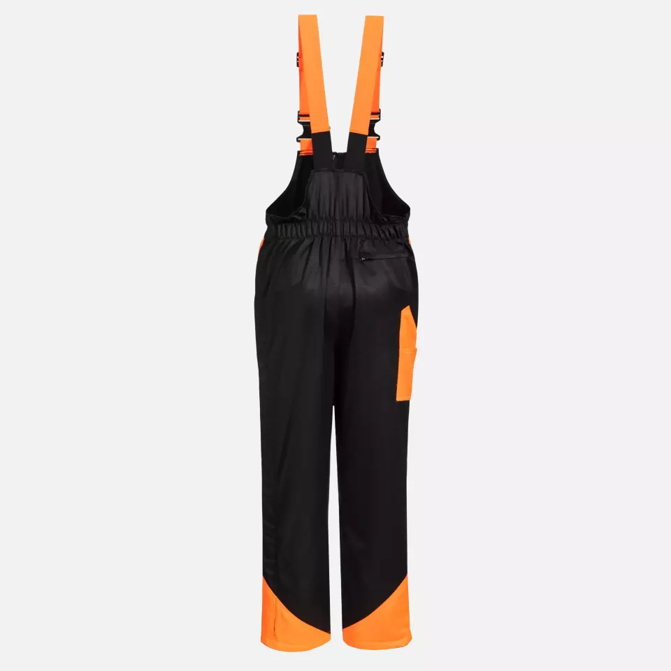 Portwest CH12BKR, Oak Chainsaw Bib and Brace, Black, image 1, gallery thumbnail