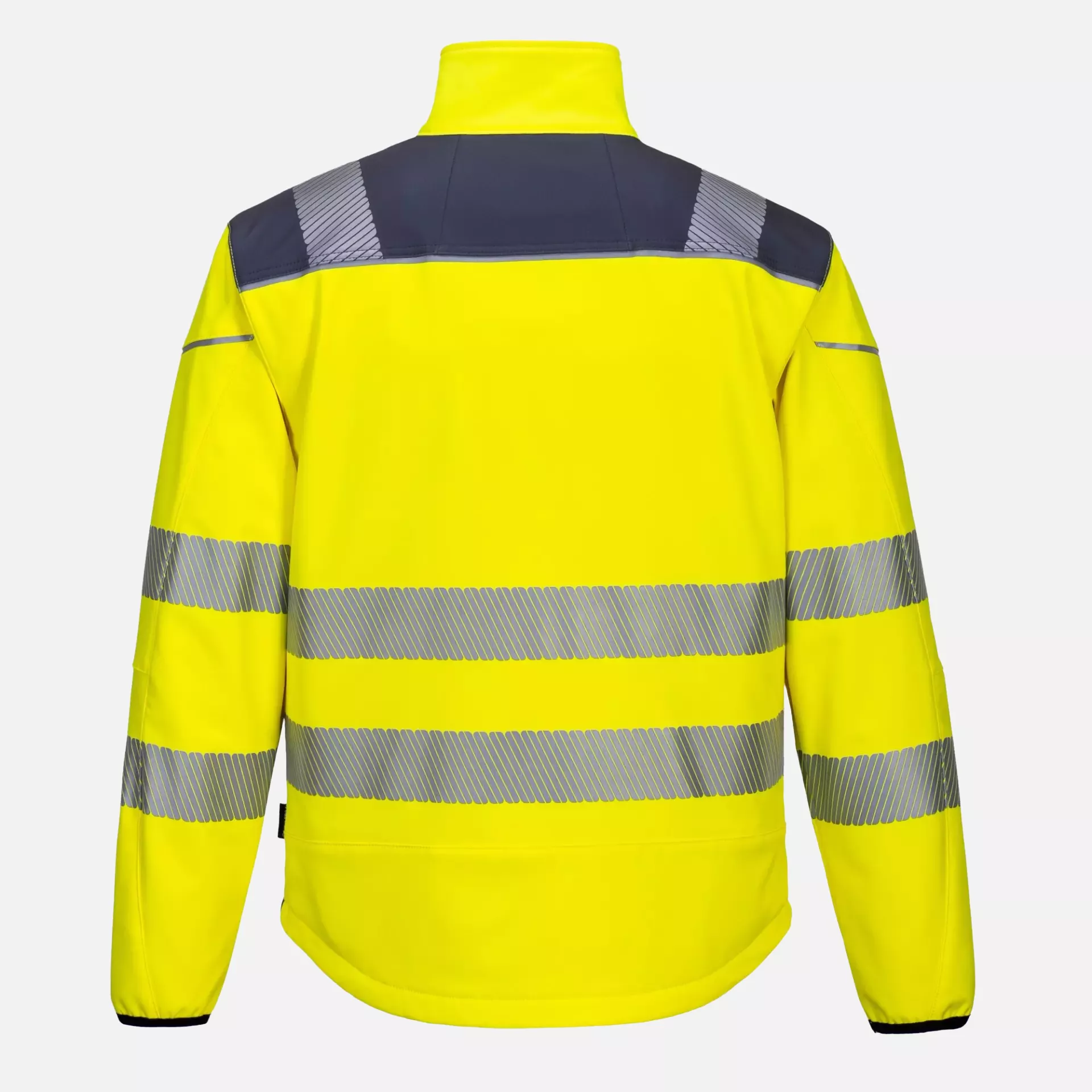 Portwest T402YGY, PW3 Hi-Vis Softshelljacke (3L), Gelb/Grau, image 2