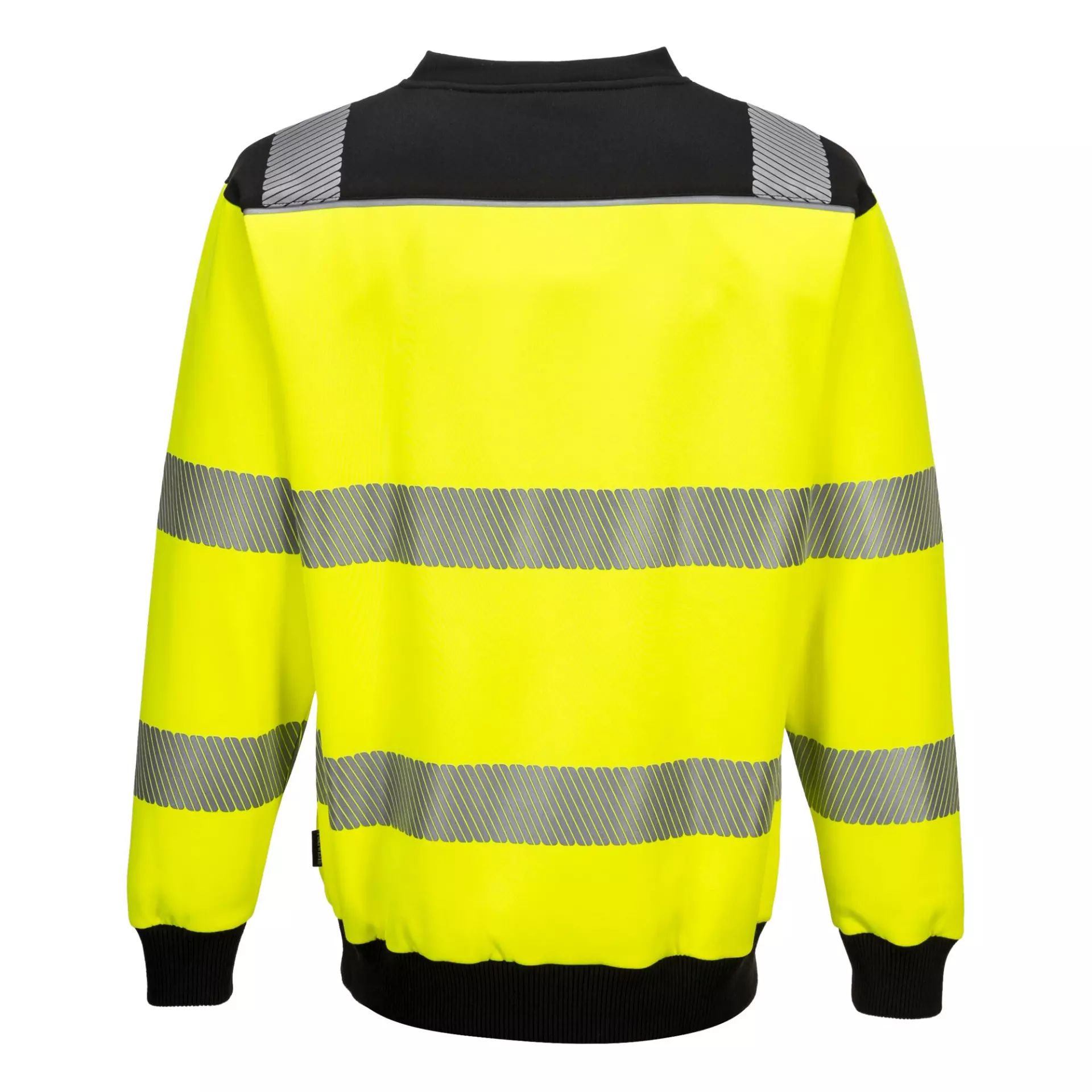Portwest PW379YBR, PW3 Hi-Vis Sweatshirt, Yellow/Black, image 2