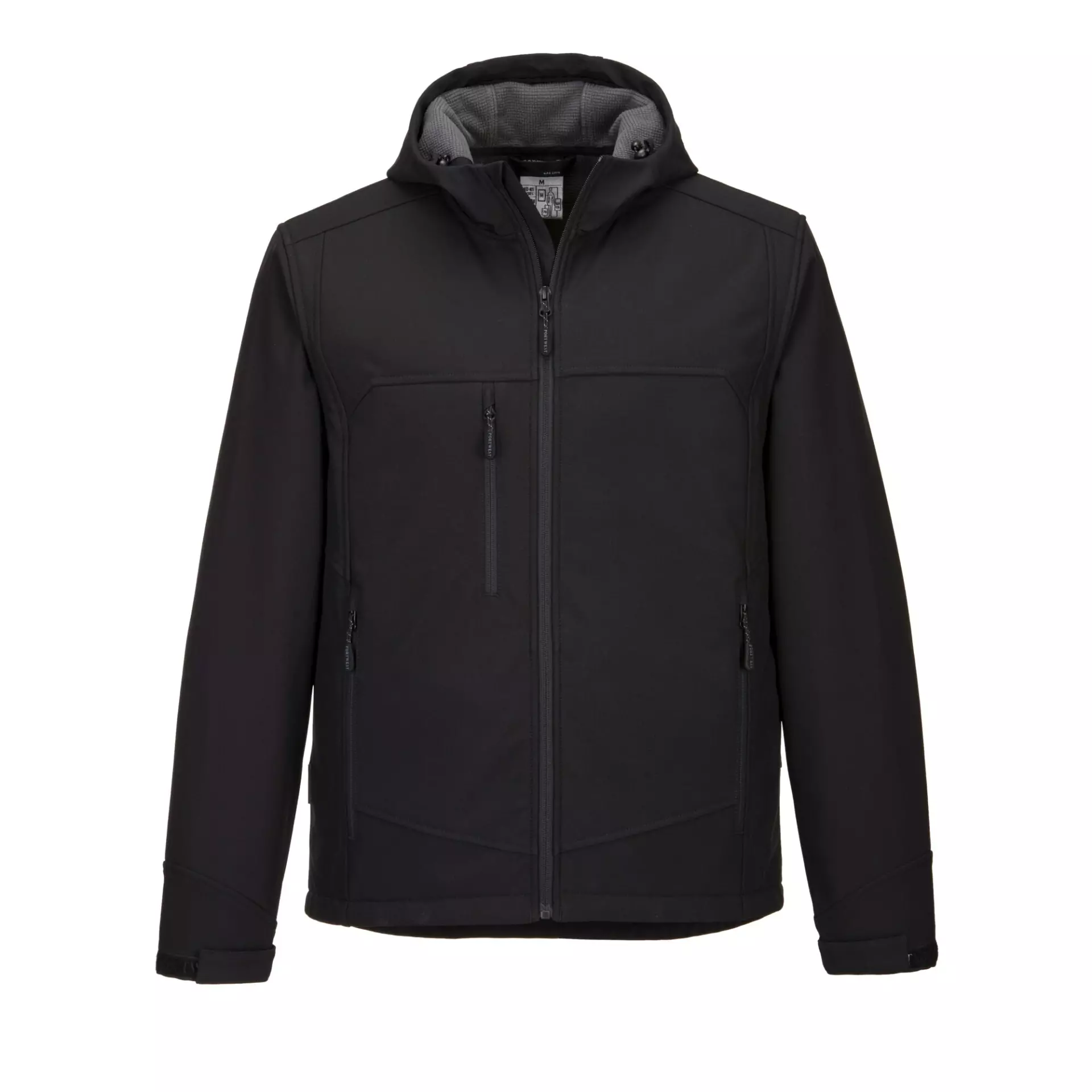Portwest KX362BKR, KX3 Hooded Softshell (3L), Black