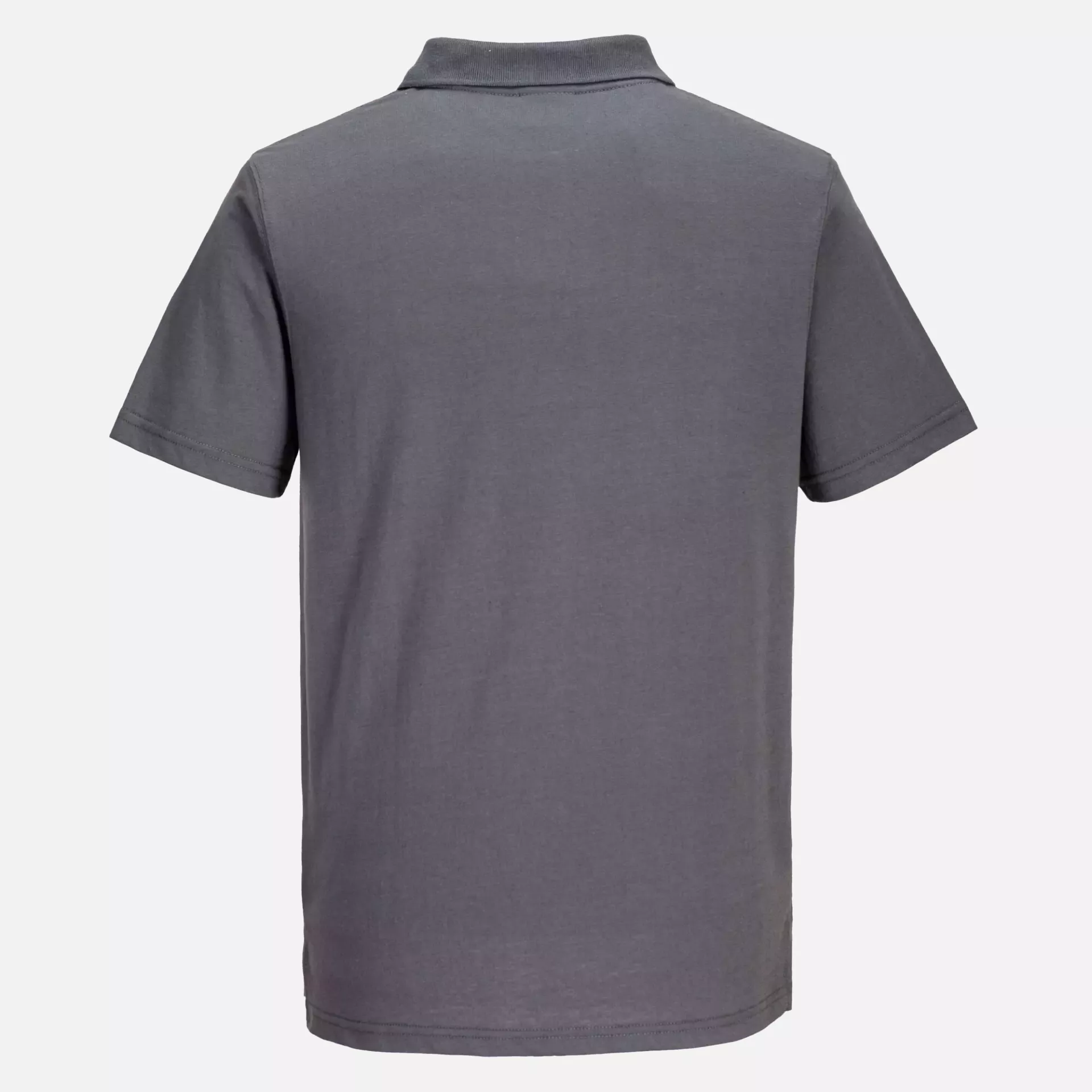 Portwest L210ZOR, Lightweight Jersey Polo Shirt, Zoom Grey, image 2