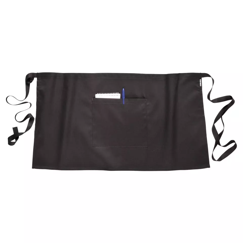 Portwest S845BKR, Barschürze, Schwarz, image 2, gallery thumbnail