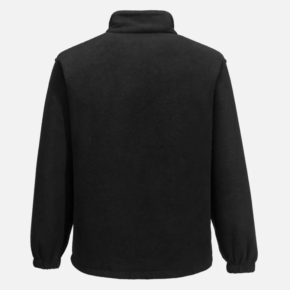 Portwest F400BKR, Argyll Heavy Fleece, Black, image 2, gallery thumbnail