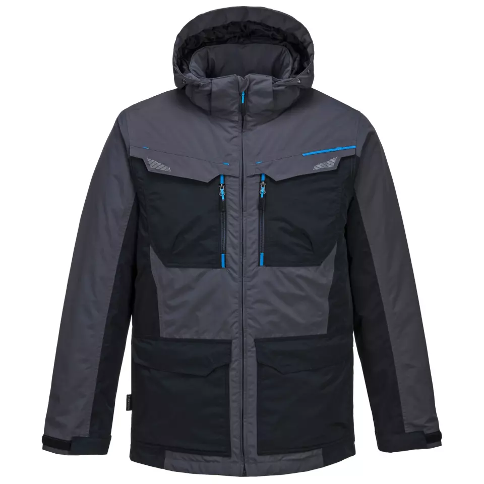 Portwest T740MGR, WX3 Winter Jacket, Metal Grey