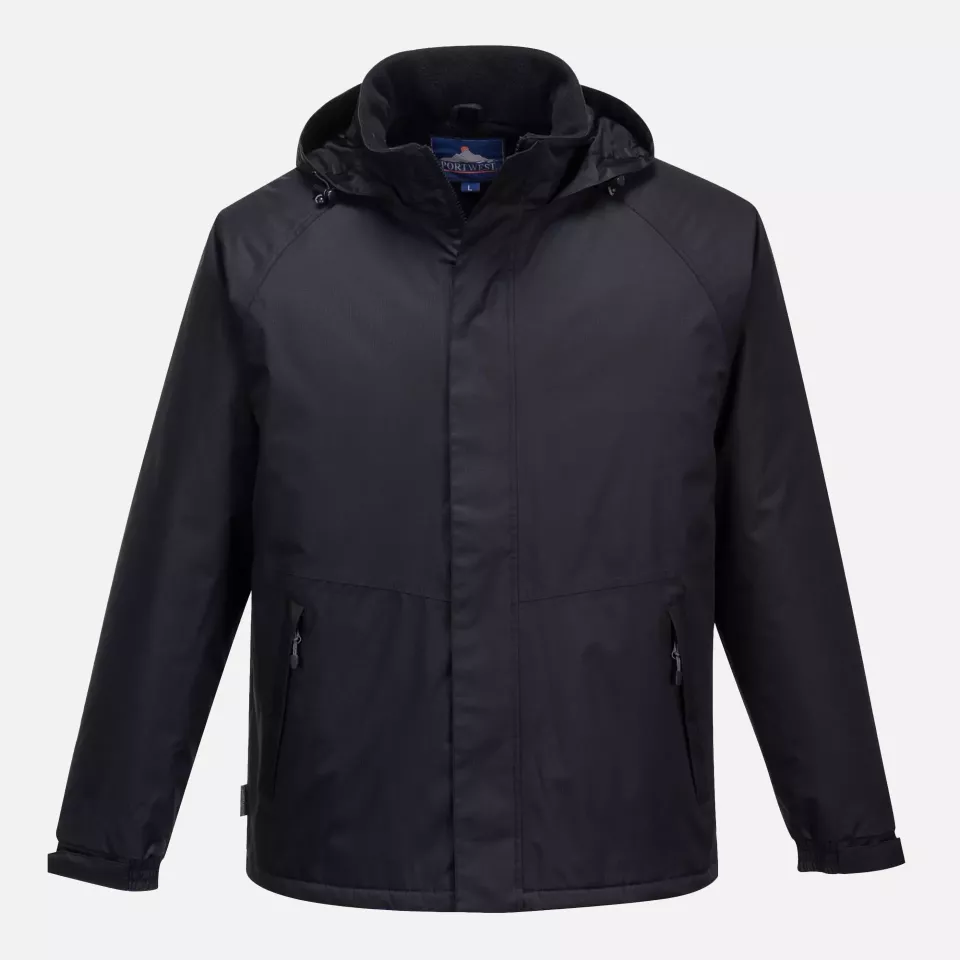 Portwest S505BKR, Limax Ripstop Winter Jacket, Black, image 4, gallery thumbnail
