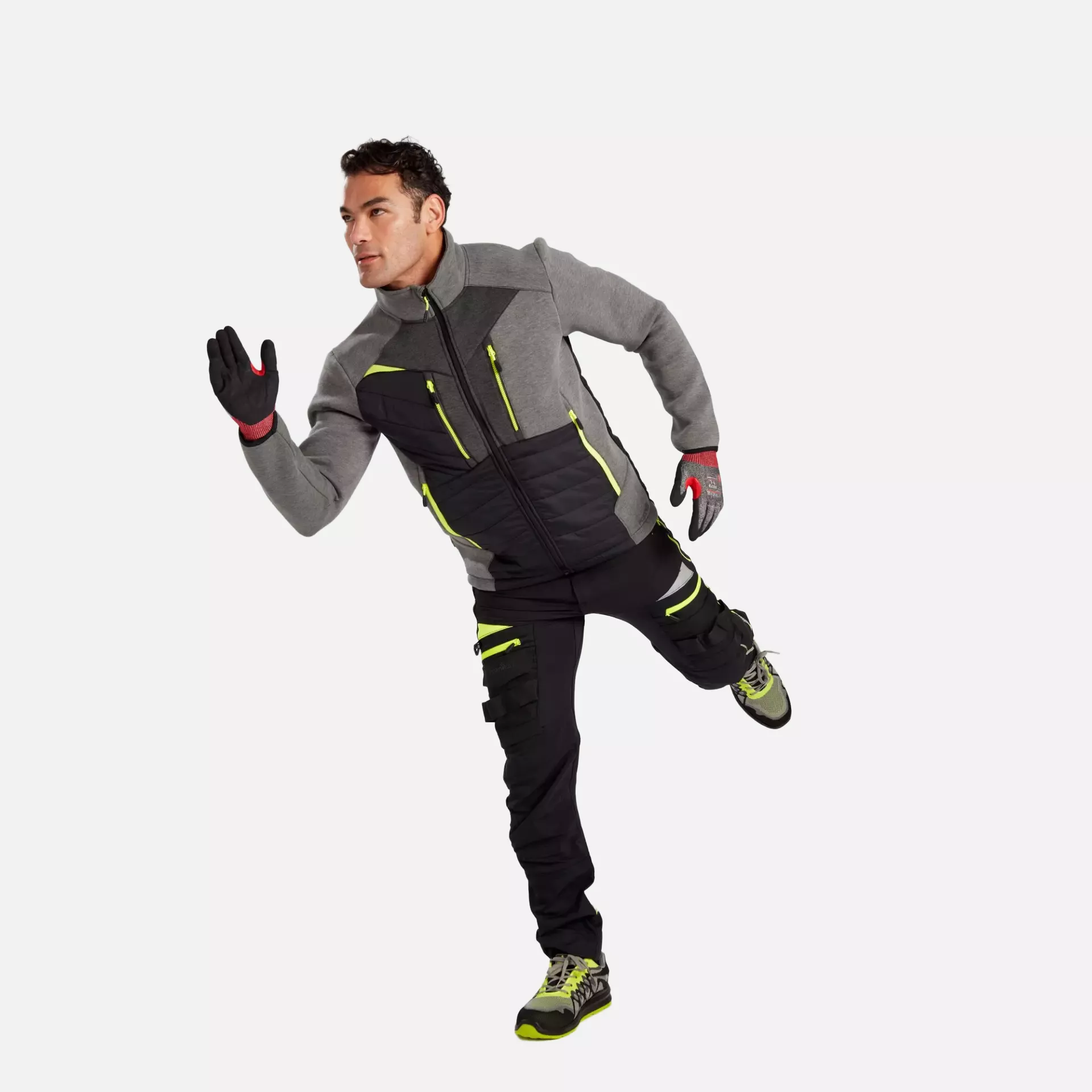 Portwest DX471MGR, DX4 Hybrid Baffle Jacket, Metal Grey, image 5