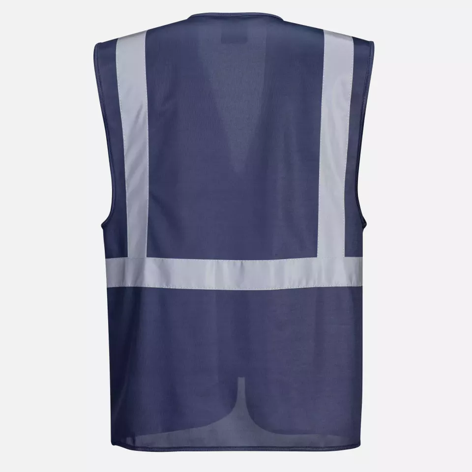 Portwest F476NAR, Iona Executive Vest, Navy, image 2, gallery thumbnail