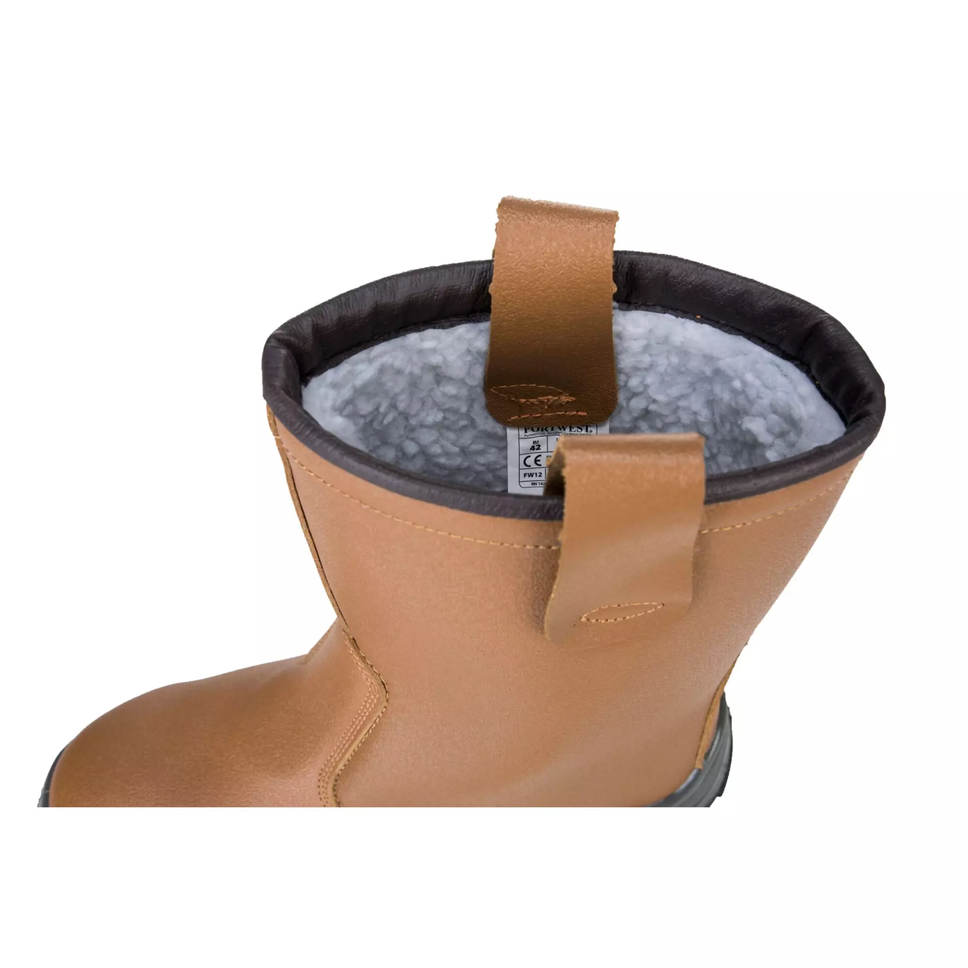 Portwest FW12TAR, Steelite Rigger Boot S1P CI HRO, Tan, image 2