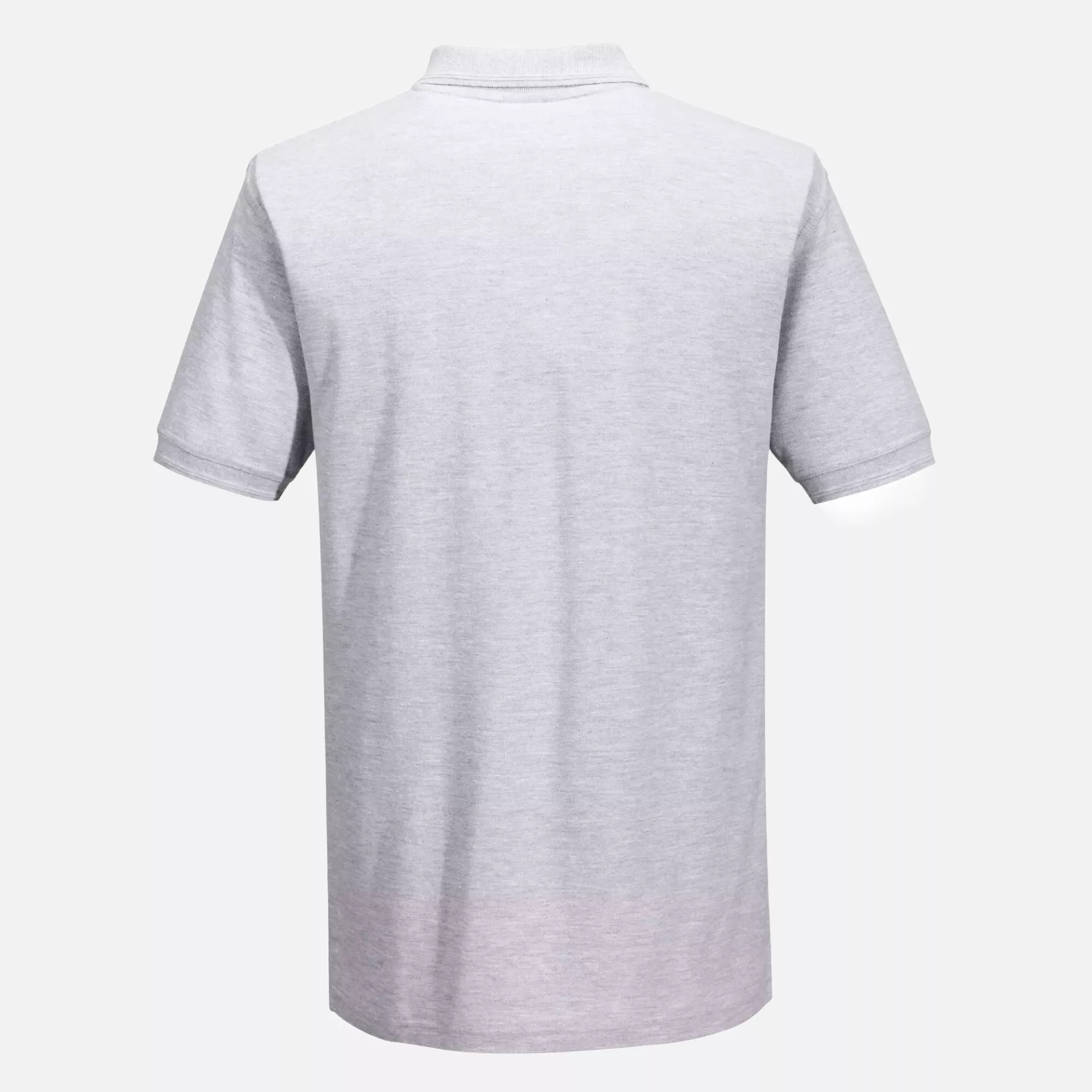 Portwest B210HGR, Naples Polo Shirt S/S, Heather Grey, image 2
