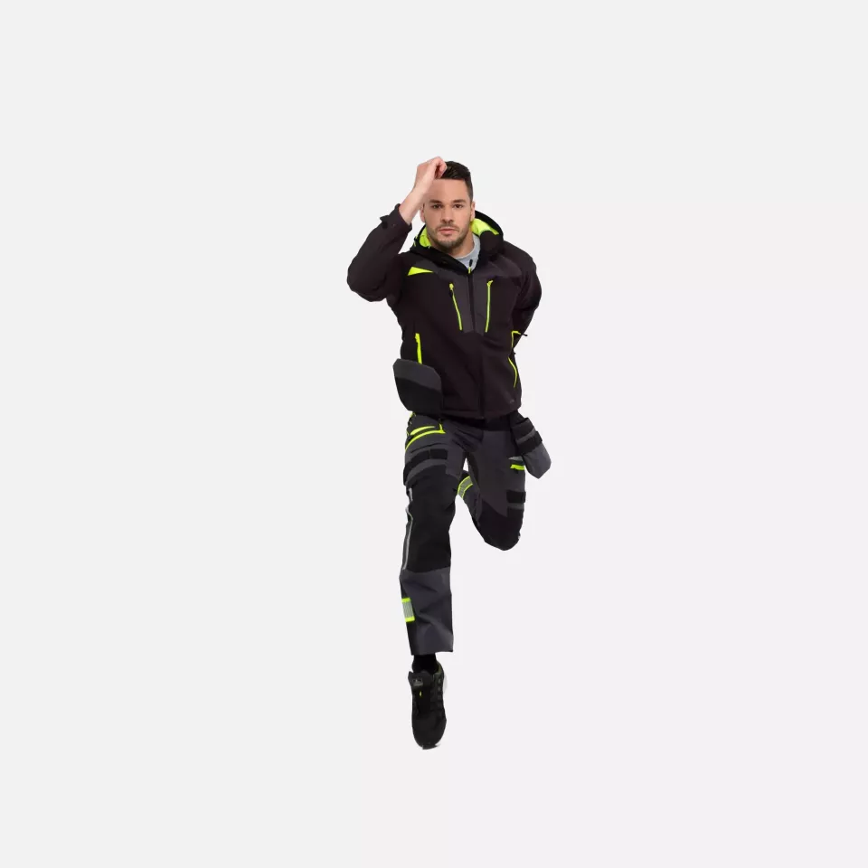 Portwest DX440MGR, DX4 Detachable Holster Pocket Trousers, Metal Grey, image 10, gallery thumbnail