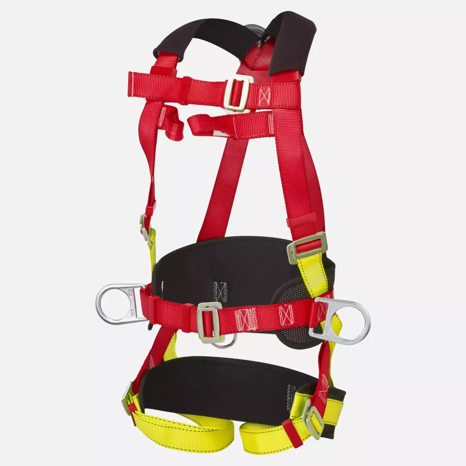 Portwest FP18RER, 3 Point Comfort Plus Harness, Red, image 4, gallery thumbnail