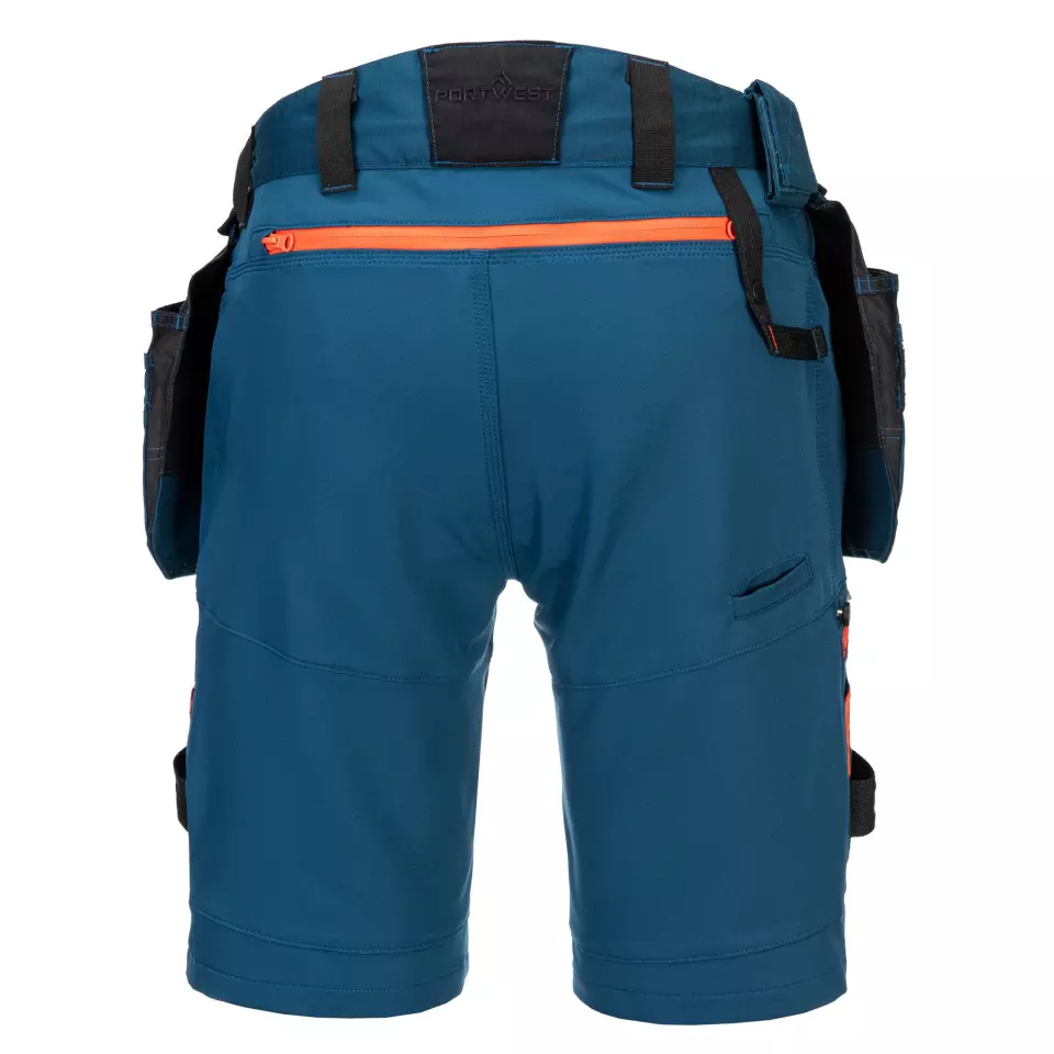 Portwest DX444MBR, DX4 Shorts mit abnehmbaren Holstertaschen, Metroblau, image 2, gallery thumbnail